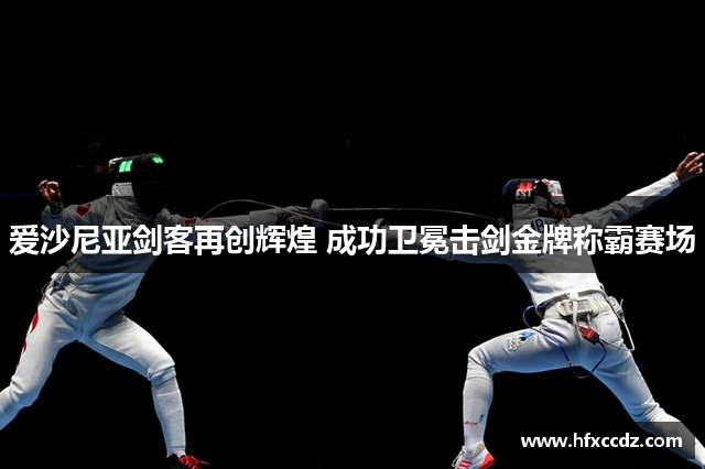 爱沙尼亚剑客再创辉煌 成功卫冕击剑金牌称霸赛场