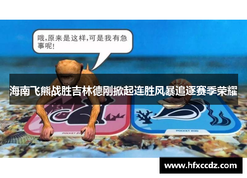 海南飞熊战胜吉林德刚掀起连胜风暴追逐赛季荣耀